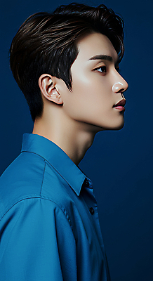 JPG 스튜디오촬영 편집이미지 헤어스타일 남자 감정 포즈 한명 미소 상반신 20대 성인 캐주얼 파란색 빛 햇빛 청결 편안함 모던 감성 베이지색 의료성형뷰티 성인남자한명만 편집실사 IC뷰티큐레이션 AI인물포토 AI콘텐츠 1 옷 컬러 컨셉 실내 표정 사람 청년 태양 감각 위생 CG 남자한명만 성인남자만 파일형식 AI포토