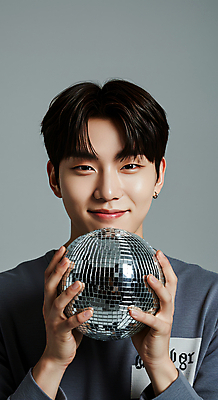 JPG 스튜디오촬영 편집이미지 남자 감정 한명 들기 상반신 20대 성인 옆모습 캐주얼 빛 햇빛 깨끗함 표현 은색 집중 모던 파란배경 심플 미러볼 프로필 의료성형뷰티 성인남자한명만 편집실사 IC뷰티큐레이션 AI인물포토 AI콘텐츠 1 옷 뷰포인트 컬러 백그라운드 컨셉 모션 실내 사람 청년 장식 파란색 태양 CG 남자한명만 성인남자만 파일형식 AI포토