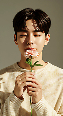 JPG 스튜디오촬영 편집이미지 헤어스타일 남자 감정 포즈 한명 들기 상반신 20대 성인 캐주얼 빛 햇빛 청결 활발 편안함 모던 미러볼 베이지색 의료성형뷰티 성인남자한명만 편집실사 IC뷰티큐레이션 AI인물포토 AI콘텐츠 1 옷 컬러 컨셉 모션 실내 사람 청년 장식 태양 감각 위생 CG 남자한명만 성인남자만 파일형식 AI포토