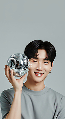 JPG 스튜디오촬영 편집이미지 헤어스타일 남자 감정 한명 들기 상반신 20대 성인 캐주얼 빛 햇빛 자신감 은색 편안함 모던 심플 긍정 미러볼 의료성형뷰티 성인남자한명만 차분 편집실사 AI인물포토 AI콘텐츠 1 옷 컬러 컨셉 모션 실내 사람 청년 장식 태양 감각 CG 남자한명만 성인남자만 파일형식 AI포토