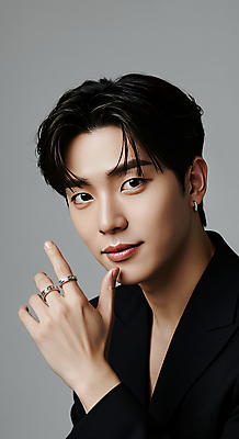 JPG 편집이미지 남자 한명 미소 손짓 뷰티 검은색 자신감 모던 의료성형뷰티 편집실사 IC뷰티큐레이션 AI인물포토 AI콘텐츠 1 감정 컬러 모션 표정 사람 CG 파일형식 AI포토