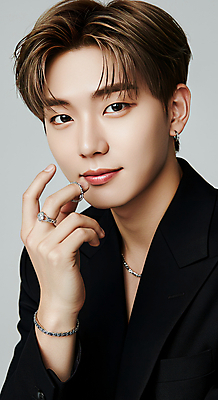 JPG 편집이미지 남자 한명 미소 손짓 뷰티 검은색 자신감 모던 의료성형뷰티 편집실사 IC뷰티큐레이션 AI인물포토 AI콘텐츠 1 감정 컬러 모션 표정 사람 CG 파일형식 AI포토