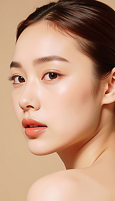 JPG 모델 편집이미지 응시 여자 얼굴 포즈 건강 한명 미소 근접촬영 상반신 성인 뷰티 깨끗함 피부 피부관리 의료성형뷰티 성인여자한명만 편집실사 IC뷰티큐레이션 AI인물포토 AI콘텐츠 1 시선 뷰포인트 컨셉 표정 사람 신체부위 CG 여자한명만 성인여자만 파일형식 AI포토