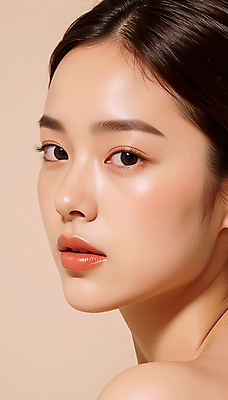 JPG 모델 편집이미지 응시 여자 얼굴 포즈 건강 한명 미소 근접촬영 상반신 성인 뷰티 깨끗함 피부 피부관리 의료성형뷰티 성인여자한명만 편집실사 IC뷰티큐레이션 AI인물포토 AI콘텐츠 1 시선 뷰포인트 컨셉 표정 사람 신체부위 CG 여자한명만 성인여자만 파일형식 AI포토
