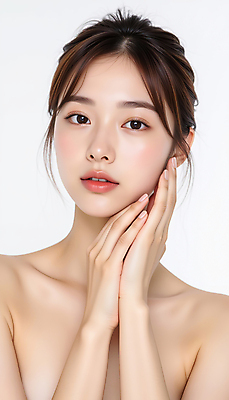 JPG 모델 편집이미지 여자 포즈 한명 미소 손짓 근접촬영 상반신 20대 성인 뷰티 깨끗함 성형수술 피부 피부관리 의료성형뷰티 성인여자한명만 편집실사 IC뷰티큐레이션 AI인물포토 AI콘텐츠 1 뷰포인트 컨셉 모션 표정 사람 청년 신체부위 수술 CG 여자한명만 성인여자만 파일형식 AI포토
