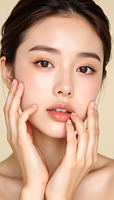 JPG 편집이미지 여자 얼굴 포즈 한명 손짓 근접촬영 20대 성인 화장 뷰티 립메이크업 의료성형뷰티 성인여자한명만 편집실사 IC뷰티큐레이션 AI인물포토 AI콘텐츠 1 뷰포인트 모션 사람 청년 신체부위 CG 여자한명만 성인여자만 파일형식 AI포토