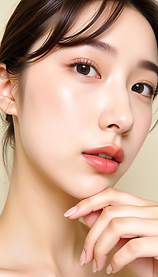 JPG 편집이미지 여자 얼굴 포즈 한명 손짓 근접촬영 20대 성인 화장 뷰티 립메이크업 의료성형뷰티 성인여자한명만 편집실사 IC뷰티큐레이션 AI인물포토 AI콘텐츠 1 뷰포인트 모션 사람 청년 신체부위 CG 여자한명만 성인여자만 파일형식 AI포토