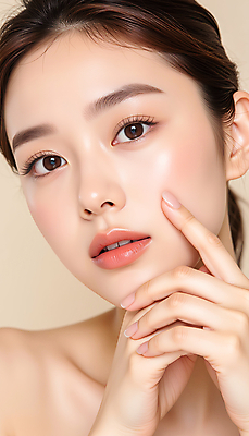 JPG 편집이미지 여자 얼굴 포즈 한명 손짓 근접촬영 20대 성인 화장 뷰티 립메이크업 의료성형뷰티 성인여자한명만 편집실사 IC뷰티큐레이션 AI인물포토 AI콘텐츠 1 뷰포인트 모션 사람 청년 신체부위 CG 여자한명만 성인여자만 파일형식 AI포토