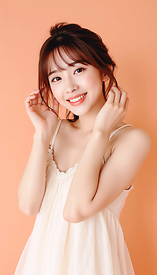 JPG 스튜디오촬영 편집이미지 긴머리 원피스 여자 포즈 한명 웃음 상반신 20대 성인 뷰티 베이지색 의료성형뷰티 성인여자한명만 편집실사 IC뷰티큐레이션 AI인물포토 AI콘텐츠 1 헤어스타일 옷 컬러 실내 표정 사람 청년 CG 여자한명만 성인여자만 파일형식 AI포토