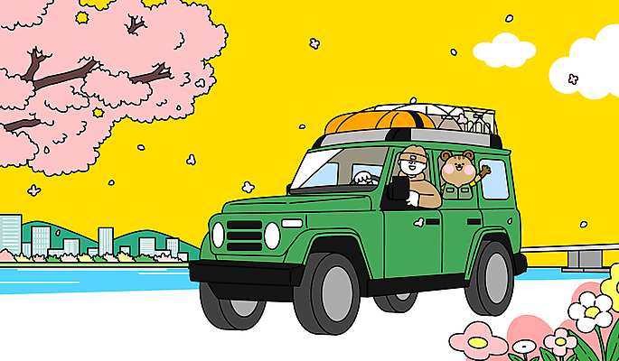 구름 남자 꽃잎 일러스트 산 한명 미소 성인 건물 강 노란색 손들기 캠핑 운전 들꽃 짐 벚나무 지프 비니 가교 성인남자한명만 흩날리기 국내일러스트 다람쥐캐릭터 AI파일 자연요소 나무 모자_잡화 1 건축물 꽃 컬러 동물캐릭터 모션 승용차 레저 표정 사람 벚꽃 다람쥐 남자한명만 성인남자만 파일형식 벡터