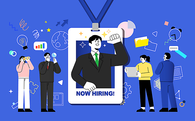 전신 여자 남자 일러스트 비즈니스 돋보기 그래프 들기 정장 여러명 상반신 성인 파란색 반짝임 쌍안경 가리킴 직장인 자신감 취업준비생 이력서 사원증 고용 성인만 국내일러스트 AI파일 직업 옷 감정 컬러 다수 모션 사람 손짓 망원경 구직 채용 파일형식 벡터