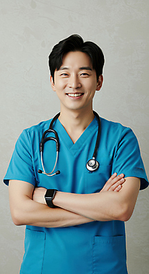 JPG 편집이미지 남자 청진기 병원 한명 미소 상반신 성인 팔짱 의사 의료성형뷰티 성인남자한명만 애플워치 편집실사 AI인물포토 AI콘텐츠 1 의학 의료기기 모션 표정 사람 의료진 CG 스마트워치 남자한명만 성인남자만 파일형식 AI포토