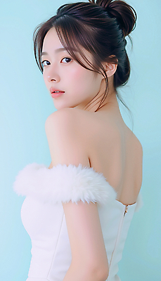 JPG 모델 편집이미지 드레스 여자 포즈 하늘색 한명 상반신 성인 뷰티 뒤돌아보기 우아함 어깨 청순 의료성형뷰티 성인여자한명만 편집실사 IC뷰티큐레이션 오프숄더 AI인물포토 AI콘텐츠 1 옷 컨셉 상의 모션 사람 신체부위 파란색 CG 여자한명만 성인여자만 파일형식 AI포토