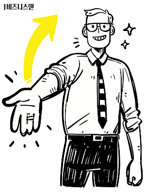 남자 화살표 일러스트 악수 한명 미소 정장 성인 비즈니스라이프 반짝임 비즈니스맨 손내밀기 성인남자한명만 안경낌 국내일러스트 AI파일 1 라이프스타일 옷 안경 비즈니스 모션 표정 사람 손짓 직장인 남자한명만 성인남자만 파일형식 벡터