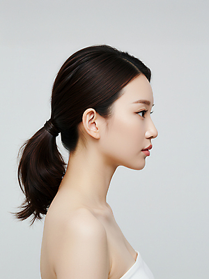 JPG 편집이미지 여자 관리 한명 상반신 성인 옆모습 뷰티 피부 피부관리 스킨케어 의료성형뷰티 성인여자한명만 편집실사 오프숄더 AI인물포토 AI콘텐츠 1 뷰포인트 상의 사람 신체부위 CG 여자한명만 성인여자만 파일형식 AI포토