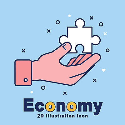 도형 손 하늘색 일러스트 들기 신체부위 경제 퍼즐조각 국내일러스트 AI파일 조각 모션 사람 파란색 퍼즐 파일형식 벡터