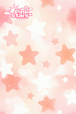 PSD 별 백그라운드 패턴 일러스트 수채화 사람없음 귀여움 코랄 국내일러스트 자연요소 컬러 컨셉 무늬 파일형식