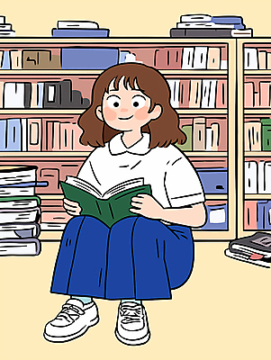 전신 여자 일러스트 책장 실내 한명 미소 들기 성인 독서 문화재 도서관 읽기 웅크림 역사탐방 책더미 성인여자한명만 국내일러스트 세종대왕탄신일 AI파일 1 교육 기념일 가구 모션 표정 사람 내부 책 역사 무더기 탐방 여자한명만 성인여자만 파일형식 벡터