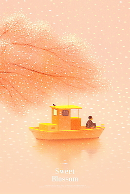 전신 PSD 남자 꽃잎 호수 일러스트 조류 한명 성인 봄풍경 보트 벚나무 배타기 살구색 성인남자한명만 국내일러스트 나무 동물 1 꽃 컬러 배_교통 사람 풍경 봄 벚꽃 승차 남자한명만 성인남자만 파일형식
