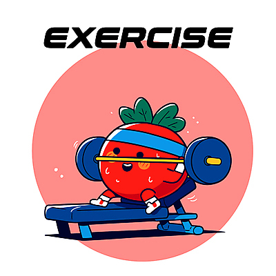 잎 토마토 일러스트 미소 들기 사람없음 운동 머리띠 역기 땀 벤치프레스 다홍색 토마토캐릭터 일러캐릭터 AI파일 식물 캐릭터 컬러 채소 장신구 모션 표정 건강 운동기구 파일형식 벡터