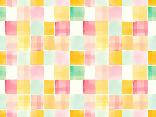 JPG 백그라운드 패턴 일러스트 수채화 사람없음 컬러풀 체크무늬 국내일러스트 AI일러스트 AI콘텐츠 컬러 무늬 파일형식