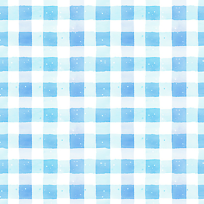 JPG 하늘색 백그라운드 패턴 일러스트 수채화 사람없음 체크무늬 깅엄 국내일러스트 AI일러스트 AI콘텐츠 무늬 파란색 파일형식