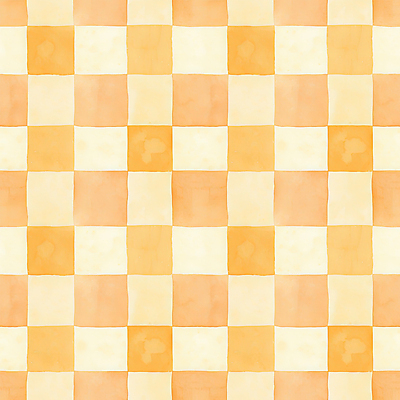 JPG 백그라운드 패턴 일러스트 수채화 사람없음 주황색 체크무늬 국내일러스트 AI일러스트 AI콘텐츠 컬러 무늬 파일형식