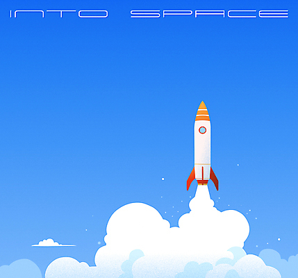 구름 하늘색 일러스트 하늘 사람없음 로켓 연기 국내일러스트 AI파일 자연요소 파란색 파일형식 벡터