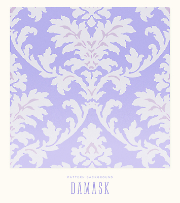 디자인 일러스트 벽지 사람없음 보라색 패턴백그라운드 우아함 다마스크 국내일러스트 AI파일 문양 컬러 백그라운드 컨셉 패턴 파일형식 벡터