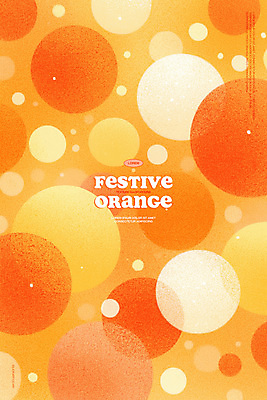 PSD 백그라운드 패턴 일러스트 사람없음 주황색 원형 국내일러스트 도형 컬러 무늬 파일형식