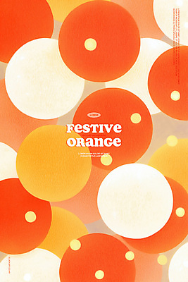 PSD 백그라운드 패턴 일러스트 사람없음 주황색 원형 국내일러스트 도형 컬러 무늬 파일형식