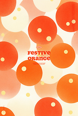 PSD 백그라운드 패턴 일러스트 사람없음 주황색 원형 국내일러스트 도형 컬러 무늬 파일형식