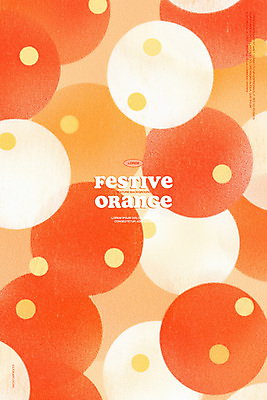 PSD 백그라운드 패턴 일러스트 사람없음 주황색 원형 국내일러스트 도형 컬러 무늬 파일형식