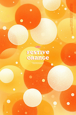 PSD 백그라운드 패턴 일러스트 사람없음 주황색 원형 국내일러스트 도형 컬러 무늬 파일형식