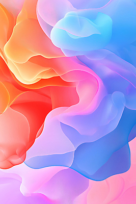 JPG 백그라운드 추상 사람없음 컬러풀 흐름 화려 웨이브 AI컴퓨터그래픽 AI콘텐츠 컬러 컨셉 무늬 파일형식