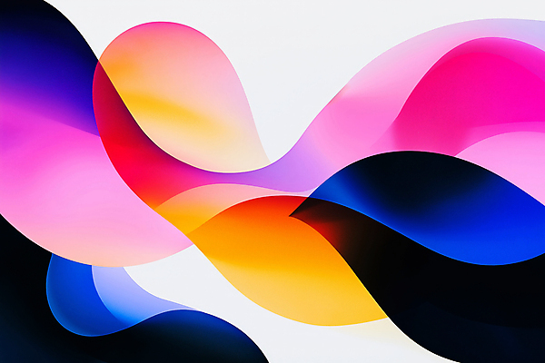 JPG 백그라운드 일러스트 추상 사람없음 컬러풀 흐름 웨이브 그라데이션 국내일러스트 AI일러스트 AI콘텐츠 컬러 컨셉 무늬 파일형식