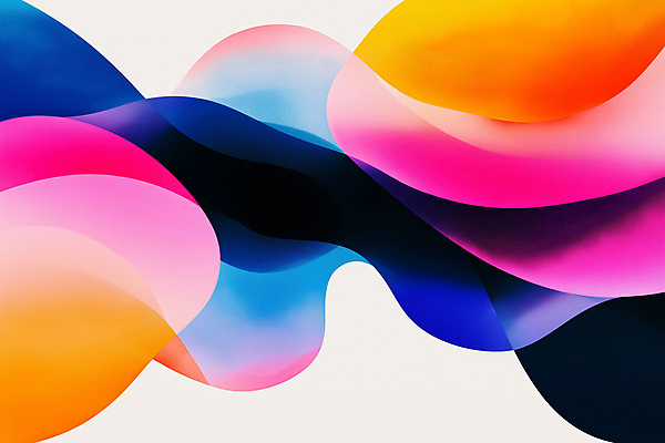 JPG 백그라운드 일러스트 추상 사람없음 컬러풀 흐름 웨이브 그라데이션 국내일러스트 AI일러스트 AI콘텐츠 컬러 컨셉 무늬 파일형식