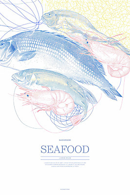 PSD 일러스트 새우 어류 사람없음 그물 스케치 라인아트 해산물 그림 국내일러스트 선 갑각류 미술 수중동물 파일형식