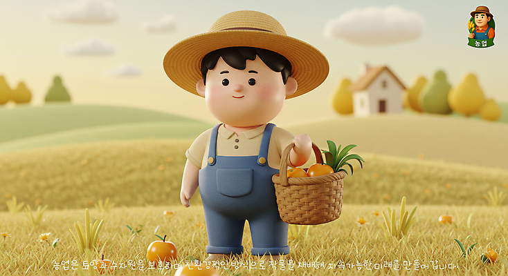 전신 PSD 나무 구름 편집이미지 남자 잎 하늘 미소 들기 잔디 상반신 성인 두명 갈색 3D 바구니 배 농부 멜빵 밀짚모자 성인남자만 편집3D 자연요소 식물 직업 모자_잡화 잡화 컬러 과일 모션 표정 사람 디지털합성 남자만 성인만 파일형식