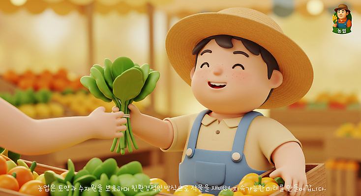 PSD 편집이미지 손 남자 잎 채소 미소 상반신 성인 두명 신체부위 갈색 3D 농부 멜빵 주기 진열장 밀짚모자 성인남자만 편집3D 식물 직업 모자_잡화 잡화 컬러 모션 표정 사람 디지털합성 남자만 성인만 파일형식