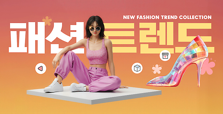 전신 PSD 편집이미지 여자 꽃 분홍색 한명 앉기 성인 반짝임 선글라스 노란색 유행 3D 손들기 판넬 하이힐 유리구두 의료성형뷰티 성인여자한명만 힙스터 이미지편집 편집3D 식물 1 패션 안경 구두 컬러 모션 사람 여성화 디지털합성 여자한명만 성인여자만 파일형식