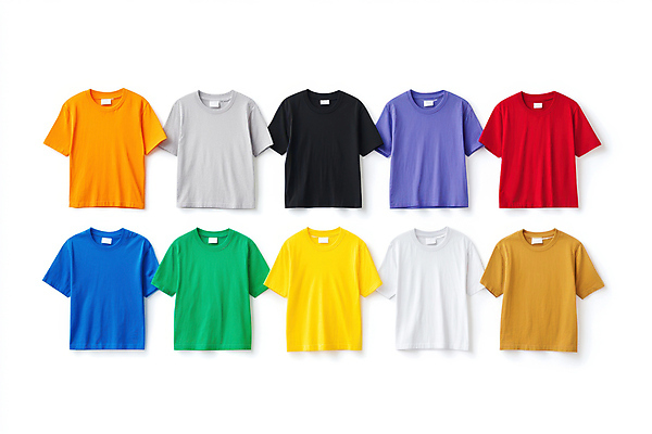 JPG 편집이미지 옷 사람없음 반팔티셔츠 일렬 섬유 옷정리 편집실사 AI포토 AI콘텐츠 티셔츠 직물 CG 정리 파일형식