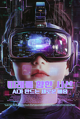 PSD 편집이미지 남자 얼굴 어린이 미래 기술 한명 소년 상반신 빛 보라색 홀로그램 의료성형뷰티 가상현실 소년한명만 VR기기 AI_인공지능 이미지편집 1 컬러 컨셉 사람 신체부위 기계 남자한명만 소년만 파일형식