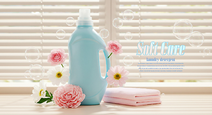 PSD 편집이미지 꽃 잎 통 사람없음 수건 블라인드 비눗방울 세제 향기 베이지색 섬유유연제 빨래세제 이미지편집 식물 컬러 위생용품 커튼 냄새 파일형식