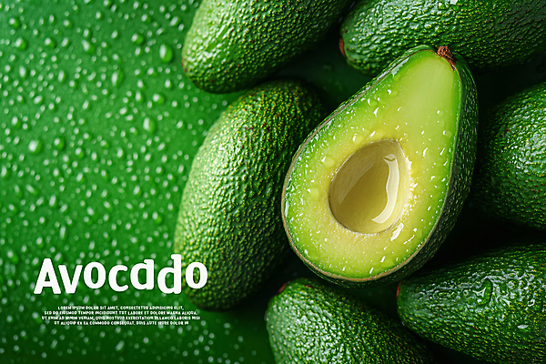 PSD 편집이미지 백그라운드 단면 사람없음 초록색 물방울 신선 아보카도 이미지편집 컬러 과일 파일형식