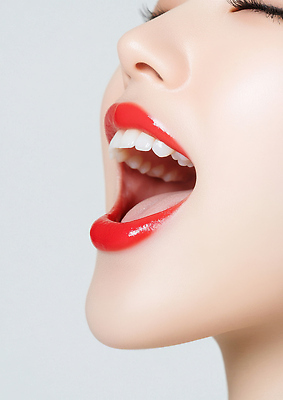 JPG 편집이미지 건강 입벌림 미소 신체부위 청결 입 의료성형뷰티 구강검진 편집실사 AI인물포토 AI콘텐츠 표정 사람 검진 위생 CG 파일형식 AI포토