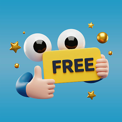 PSD 편집이미지 손 별 들기 신체부위 파란색 3D 팻말 따봉 무료 안구 편집3D 자연요소 컬러 모션 프레임 사람 최고 디지털합성 파일형식