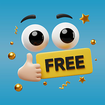 PSD 편집이미지 손 별 신체부위 파란색 3D 팻말 꽃가루 따봉 무료 안구 편집3D 자연요소 컬러 프레임 사람 최고 가루 디지털합성 파일형식