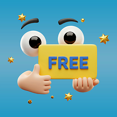 PSD 편집이미지 손 들기 신체부위 파란색 3D 팻말 따봉 무료 안구 편집3D 컬러 모션 프레임 사람 최고 디지털합성 파일형식