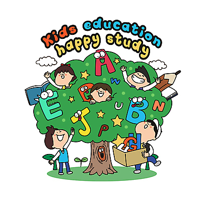 전신 나무 알파벳 여자 남자 행복 별 어린이 일러스트 한그루 웃음 들기 소녀 소년 여러명 책 학습 상자 연필 손들기 만세 활기 캡모자 어린이만 국내일러스트 AI파일 자연요소 식물 모자_잡화 1 영어 교육 감정 다수 컨셉 모션 학용품 표정 사람 필기구 파일형식 벡터